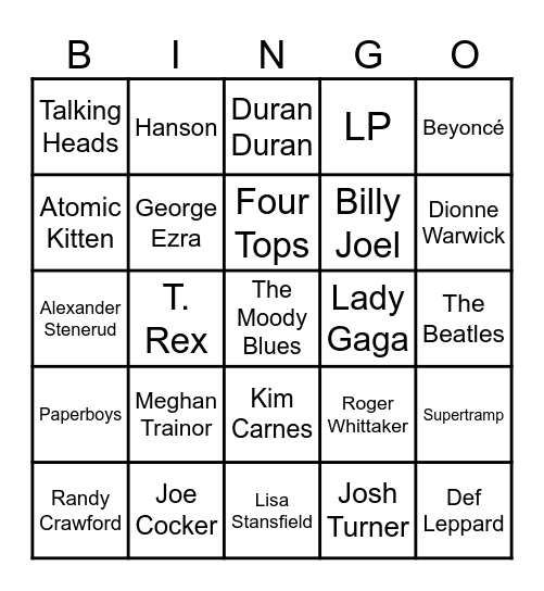 🦟 Bingo 81 🦟 Bingo Card