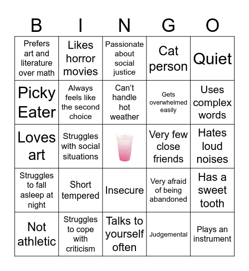 @shroom_627 Bingo Card