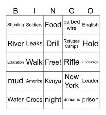 Chapters 13 and 14 Bingo Card