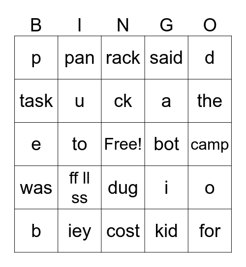 AAS 1 Review Step 1-19 Bingo Card