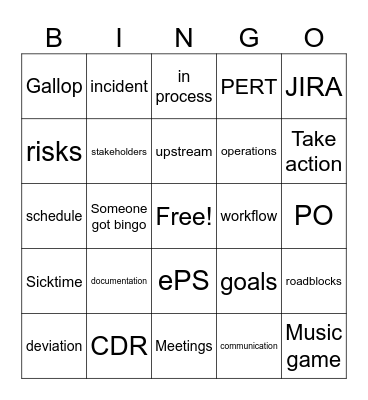 HOU B Day: All Team Bingo Card