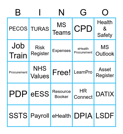 Golden Threads Bingo Card