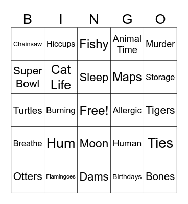 TXEB March 2025 Bingo Card