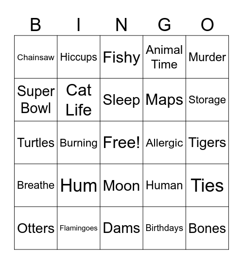 TXEB March 2025 Bingo Card