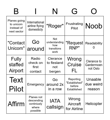 Vatsca Bingo 2024 Bingo Card