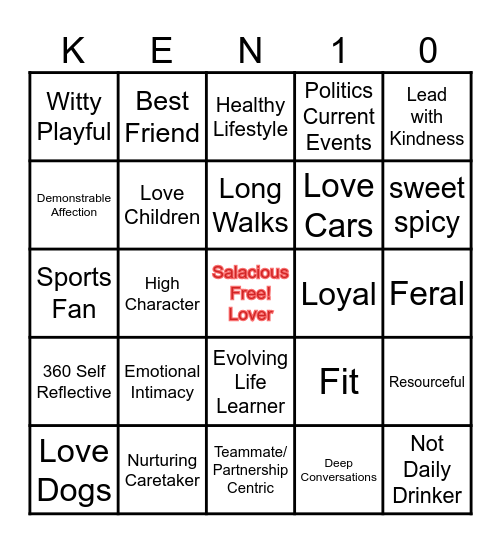 Wash, Rinse, Repeat for Life Bingo Card