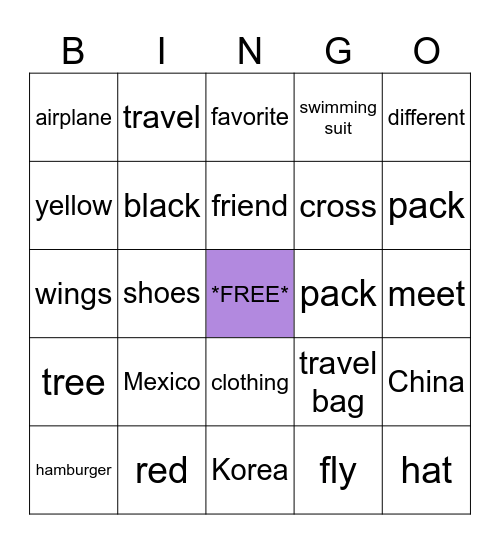 Hello World! Bingo Card