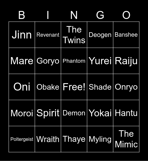 Phasmophobia Bingo Card phasmophobia-bingo-card