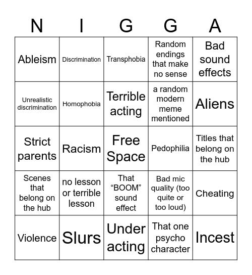 Tomorrow’s Teachings Bingo Card