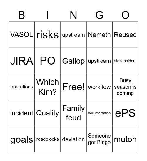 HOU Braille B Day Bingo Card