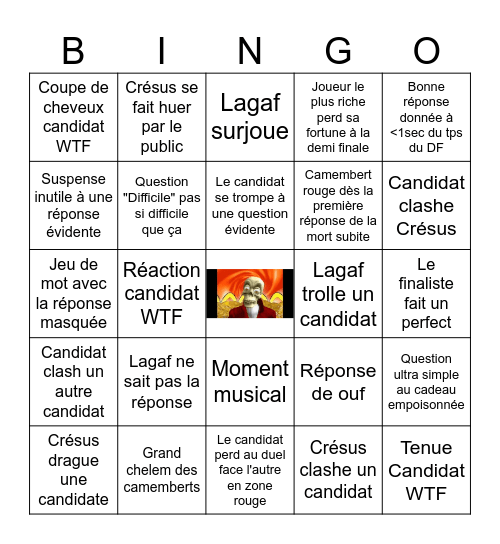 CRESUS Bingo Card