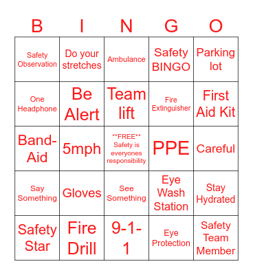 Phizzy Bingo Card Bingo Card