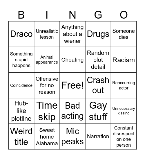 Tomorrows Teachings Bingo Card