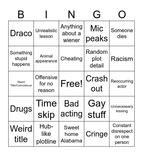 Tomorrows Teachings Bingo Card