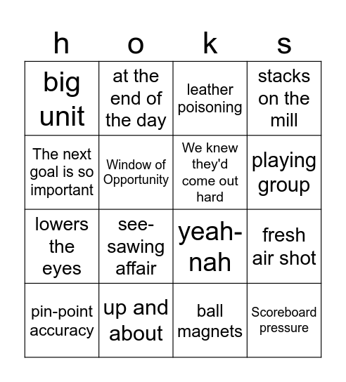 2024 Gluten Free Bingo Card