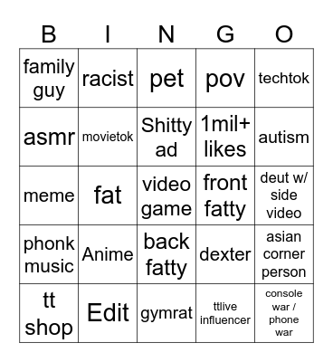 dsafwqefbwd9chuwqe09f8ewnb9we8uweiuf Bingo Card