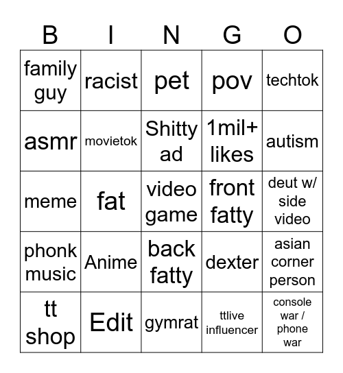 dsafwqefbwd9chuwqe09f8ewnb9we8uweiuf Bingo Card