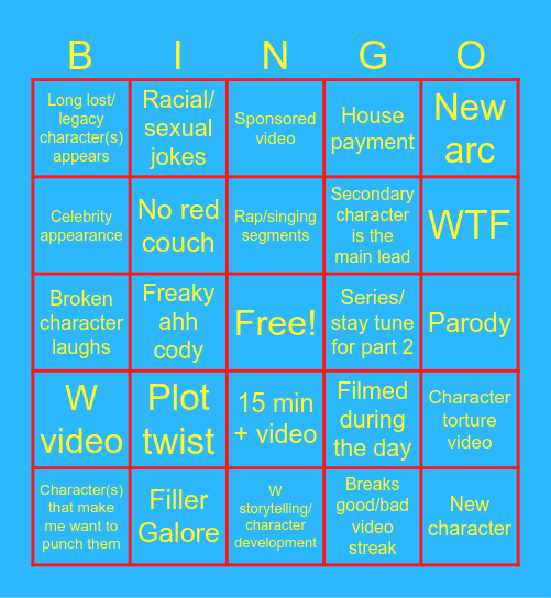 Sml Bingo 2024 Bingo Card