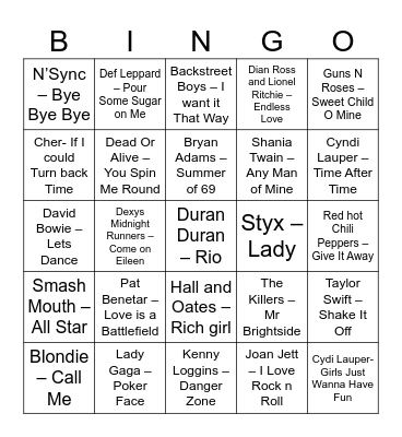 St Gerald 2024 Round 2 Bingo Card