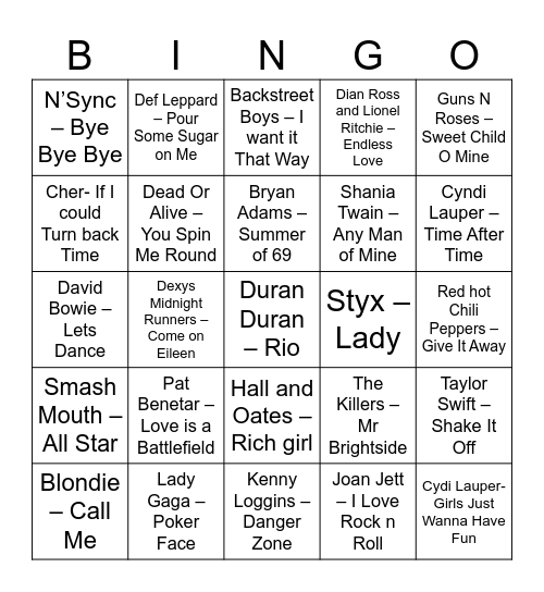 St Gerald 2024 Round 2 Bingo Card