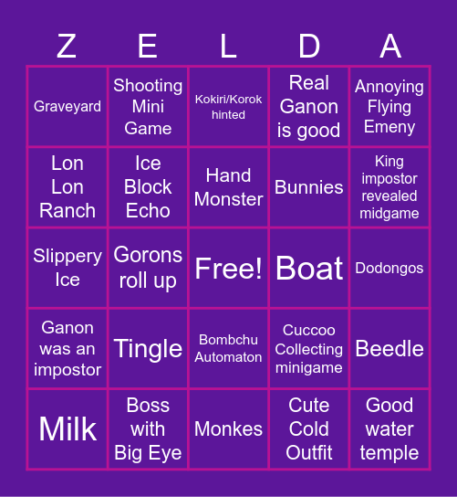 Predicciones Echoes of Wisdom - AnikaKiwi Bingo Card