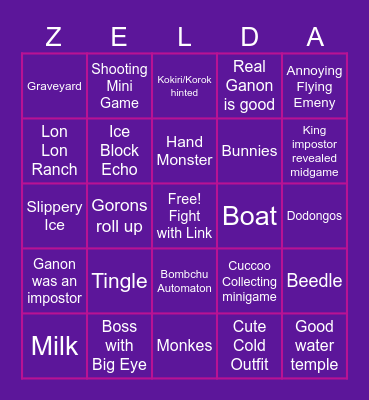 Predicciones Echoes of Wisdom - AnikaKiwi Bingo Card