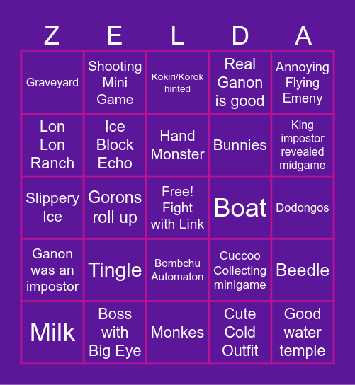 Predicciones Echoes of Wisdom - AnikaKiwi Bingo Card
