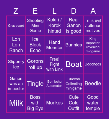 Predicciones Echoes of Wisdom - AnikaKiwi Bingo Card