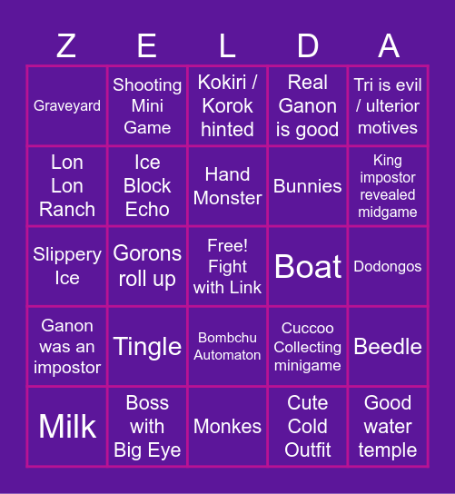 Predicciones Echoes of Wisdom - AnikaKiwi Bingo Card
