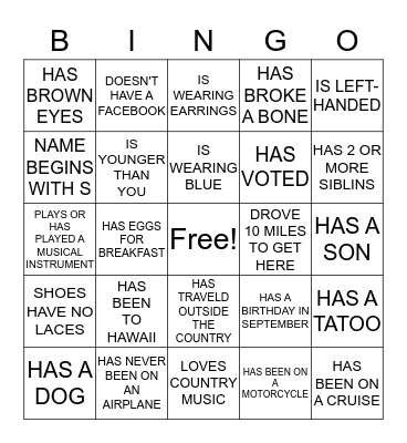 VERONICA'S BABY SHOWER Bingo Card