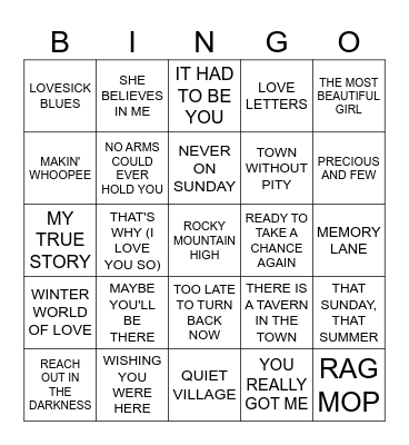 MB #69  -  Story Time Bingo Card