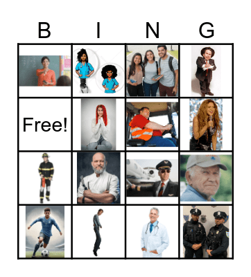 People Bingo Card