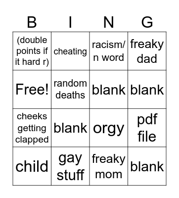 tt bingo Card