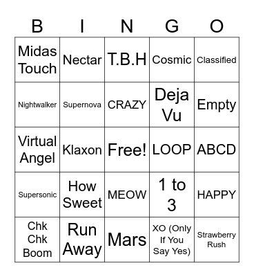 2024 Releases Bingo Card