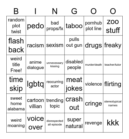 tomorrows teachings Bingo Card