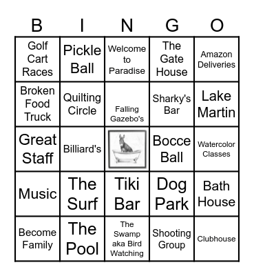 Jeff's Bingo Card