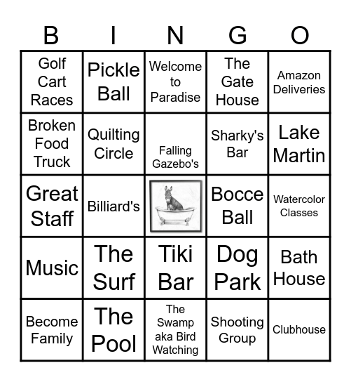 Jeff's Bingo Card