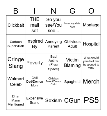 Xiaohongshu💸💸💸 Bingo Card