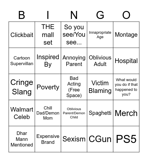 Xiaohongshu💸💸💸 Bingo Card