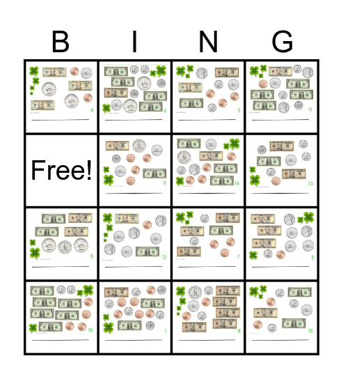 Lucky Bingo! Bingo Card