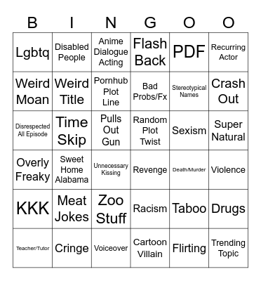 Tomorrow's Teachings Bingo Card
