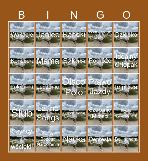 REPOSTY x_haniaaa_x1 JESIEN EDITION Bingo Card