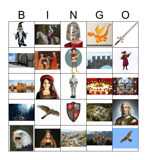 RIDDERS & KASTELEN Bingo Card