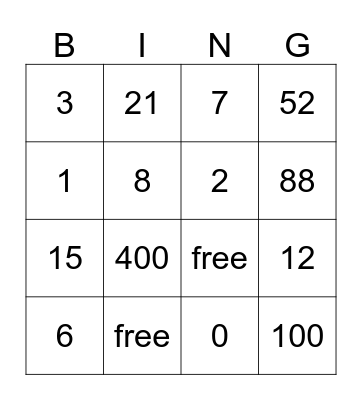 Hamline Midway Library Bingo Card