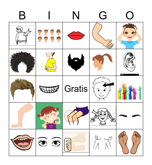 G3 U1 ¿Qué tiene la persona? Bingo Card