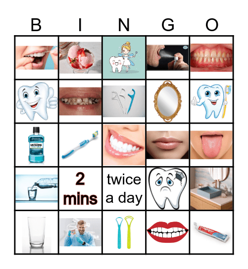 teeth mo to Bingo Card