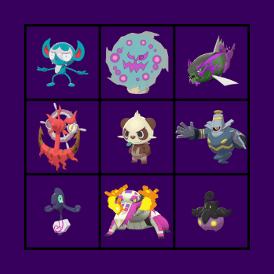 Spooky Bingo Month Bingo Card