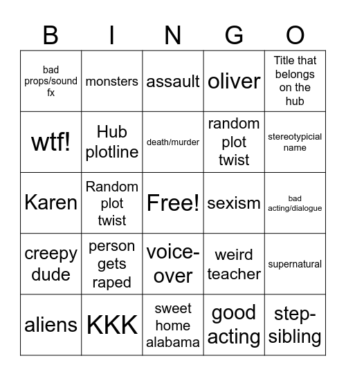 Tomorrow's Teachings Bingo Card