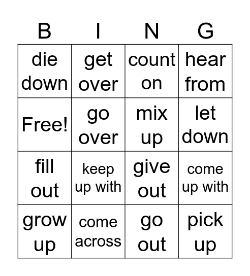 PT 2 BINGO - Meet #24 Bingo Card