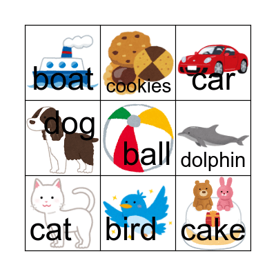 I can count Bingo Card
